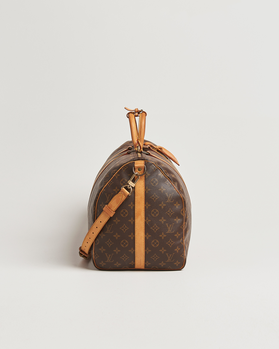 Uomini | Louis Vuitton Pre-Owned Keepall Bandoulière 55 Monogram | Louis Vuitton Pre-Owned | Keepall Bandoulière 55 Monogram