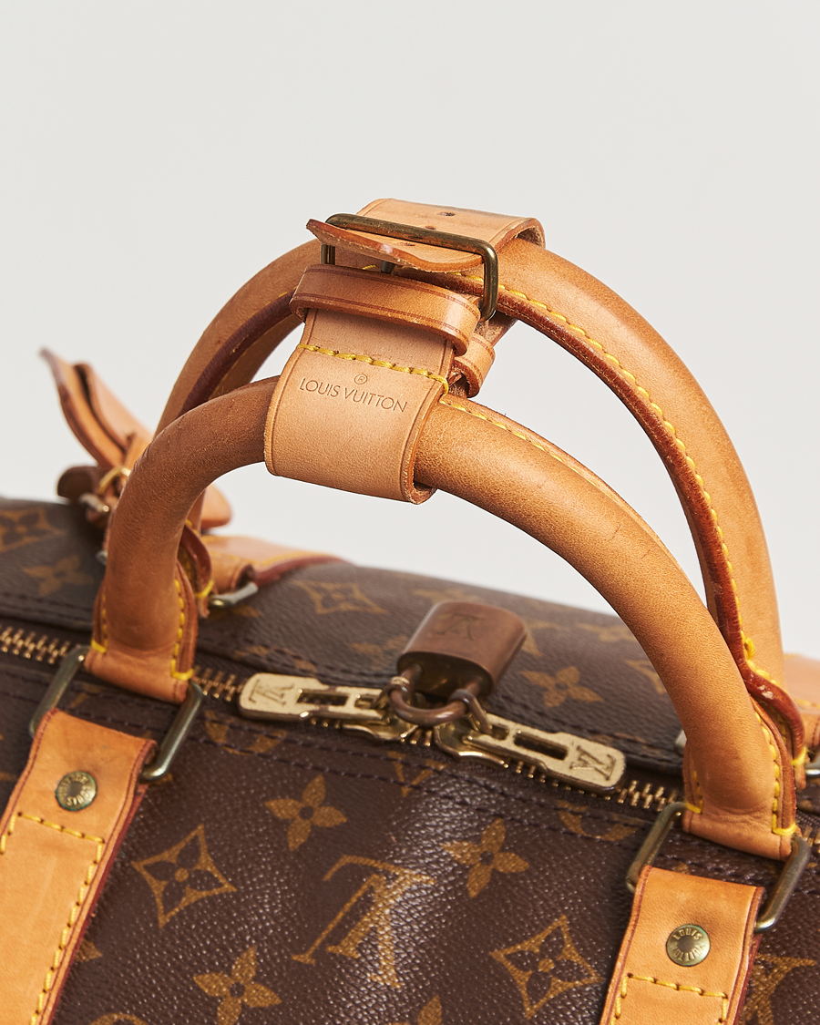 Uomini | Louis Vuitton Pre-Owned Keepall Bandoulière 55 Monogram | Louis Vuitton Pre-Owned | Keepall Bandoulière 55 Monogram