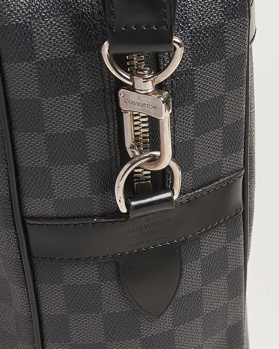 Uomini | Louis Vuitton Pre-Owned Porte Document Voyager Damier Graphite | Louis Vuitton Pre-Owned | Porte Document Voyager Damier Graphite