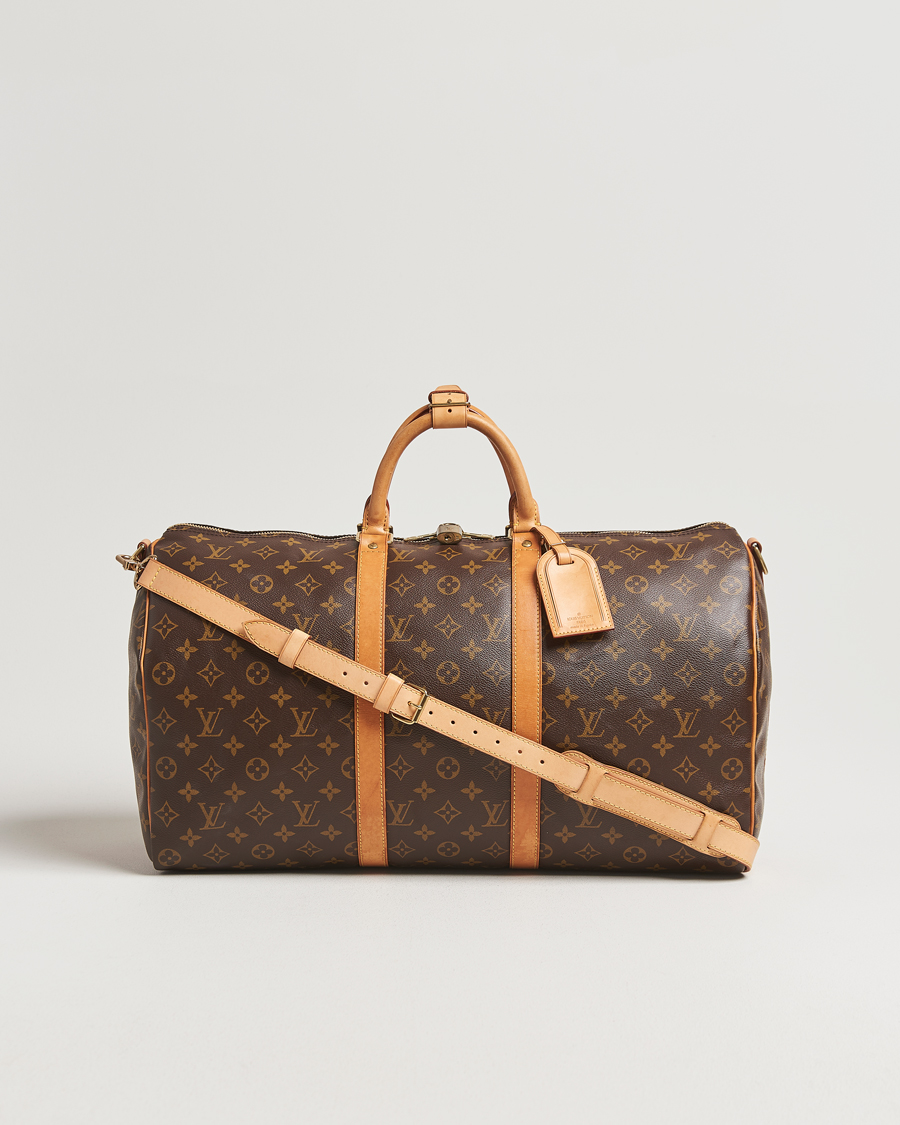 Uomini | Louis Vuitton Pre-Owned Keepall Bandoulière 50 Monogram | Louis Vuitton Pre-Owned | Keepall Bandoulière 50 Monogram