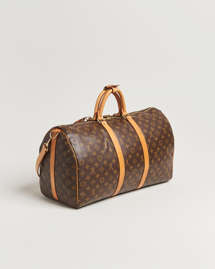 Uomini | Louis Vuitton Pre-Owned Keepall Bandoulière 50 Monogram | Louis Vuitton Pre-Owned | Keepall Bandoulière 50 Monogram