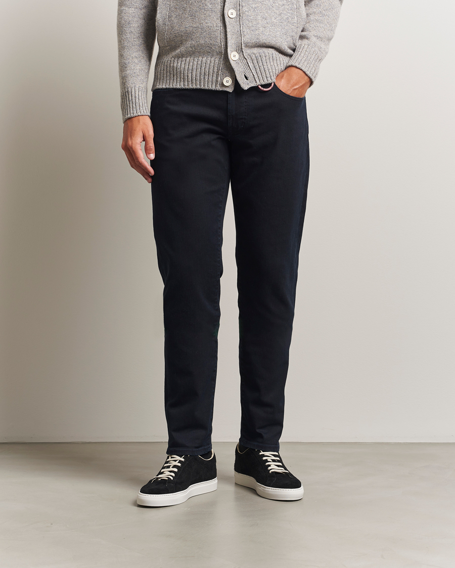 Uomini | Jeans | Tramarossa | Michelangelo Stretch Jeans Blue Black