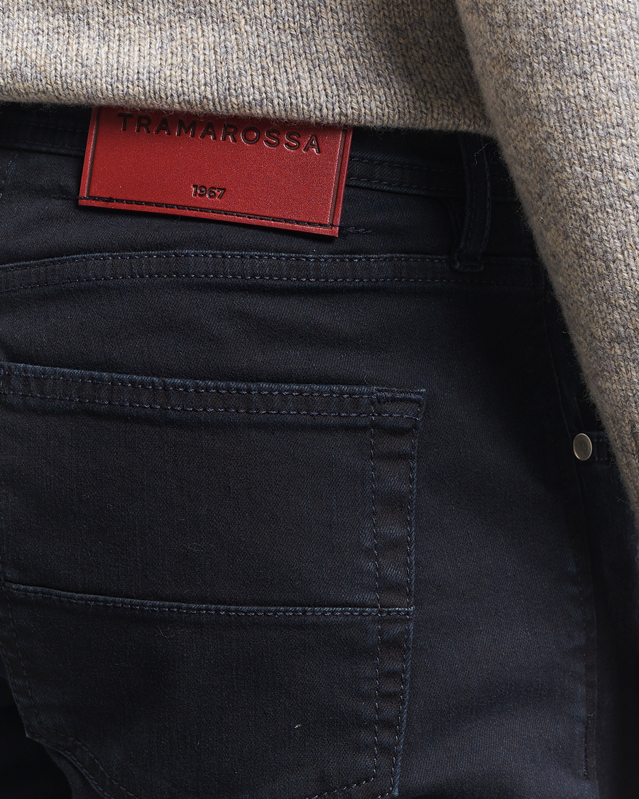 Uomini | Jeans | Tramarossa | Michelangelo Stretch Jeans Blue Black