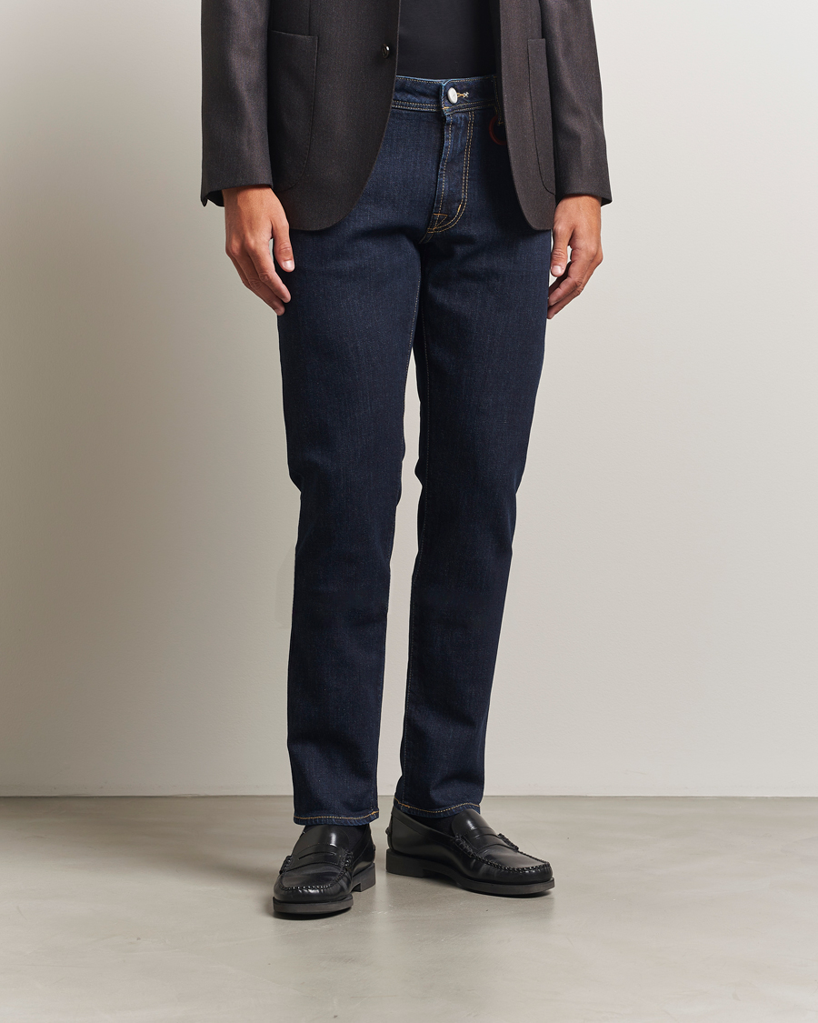 Uomini | Pantaloni | Tramarossa | Michelangelo Stretch Jeans Blue Raw