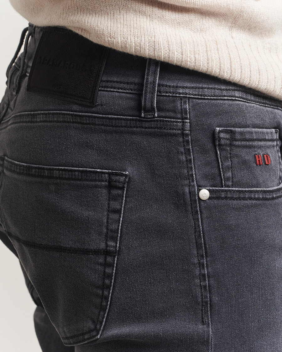 Uomini | Jeans | Tramarossa | Michelangelo Stretch Jeans Black Used