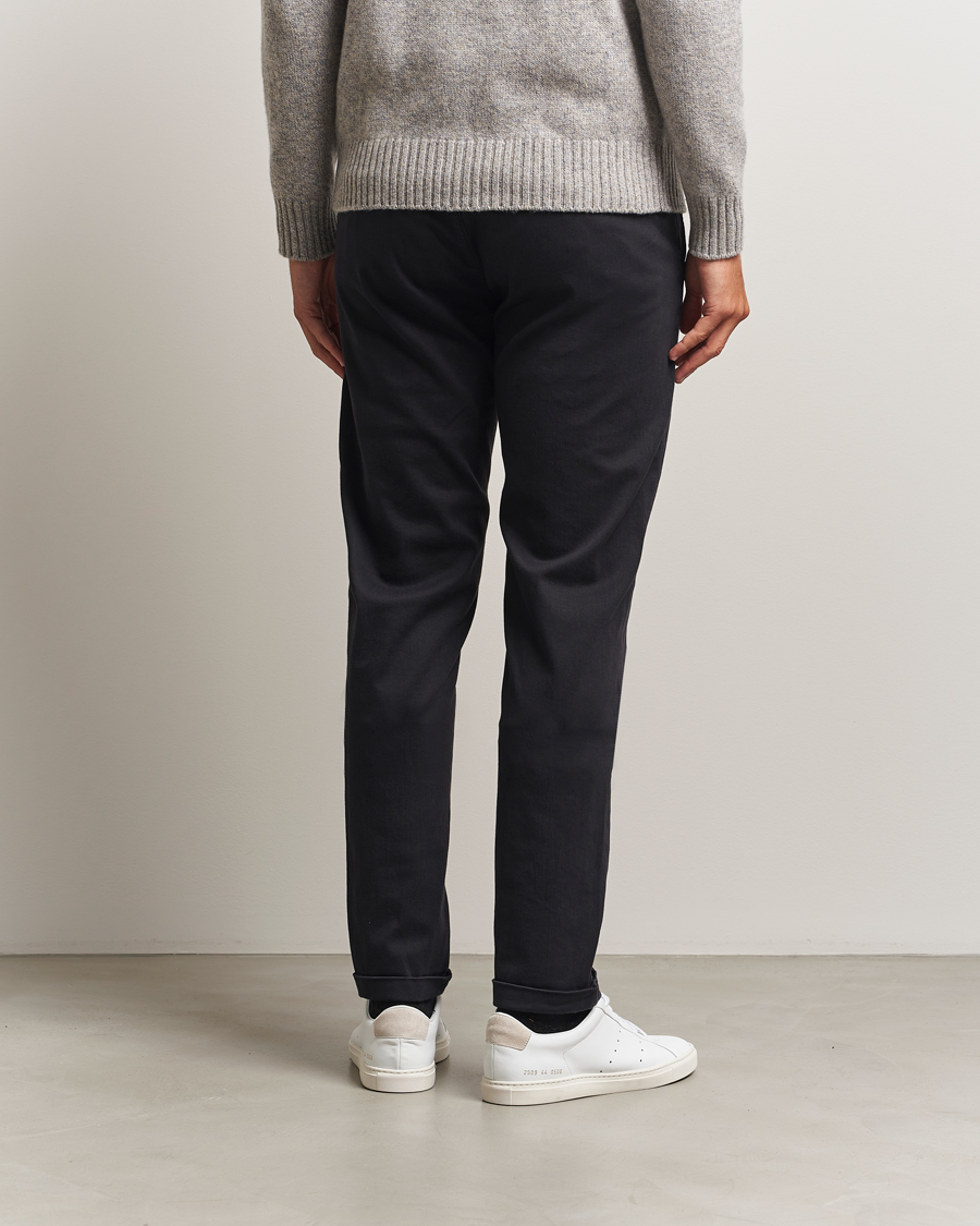 Uomini | Jeans | Tramarossa | Luis Superstrech Cotton Chino Black