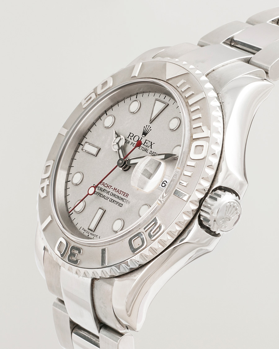Uomini | Pre-Owned & Vintage Watches | Rolex Pre-Owned | Yacht‑Master Rhodium