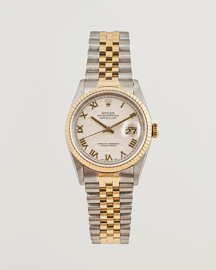 Uomini | Rolex Pre-Owned Datejust Pyramid dial | Rolex Pre-Owned | Datejust Pyramid dial