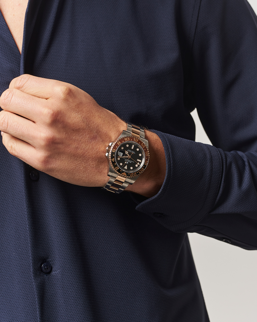 Uomini | Rolex Pre-Owned GMT Master II Root Beer | Rolex Pre-Owned | GMT Master II Root Beer