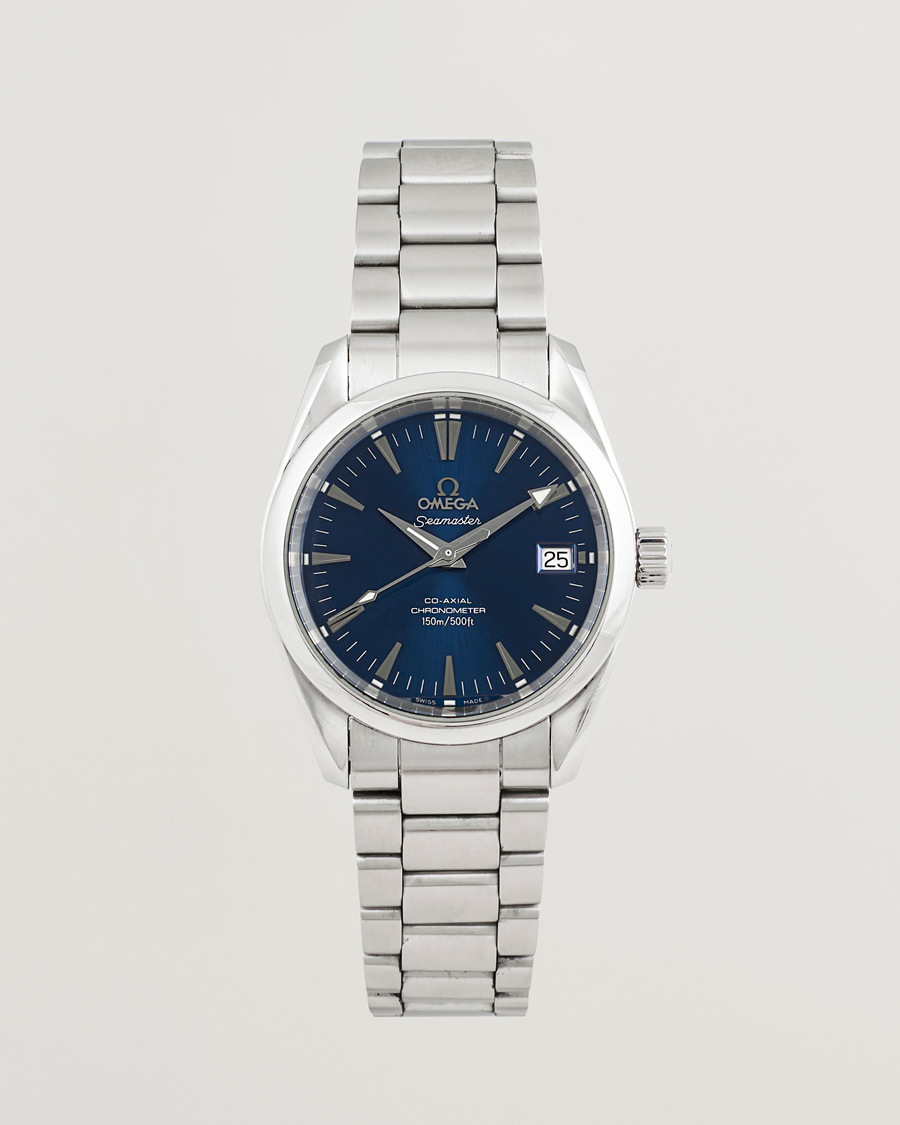 Uomini | Omega Pre-Owned Seamaster Aqua Terra 150M Blue | Omega Pre-Owned | Seamaster Aqua Terra 150M Blue