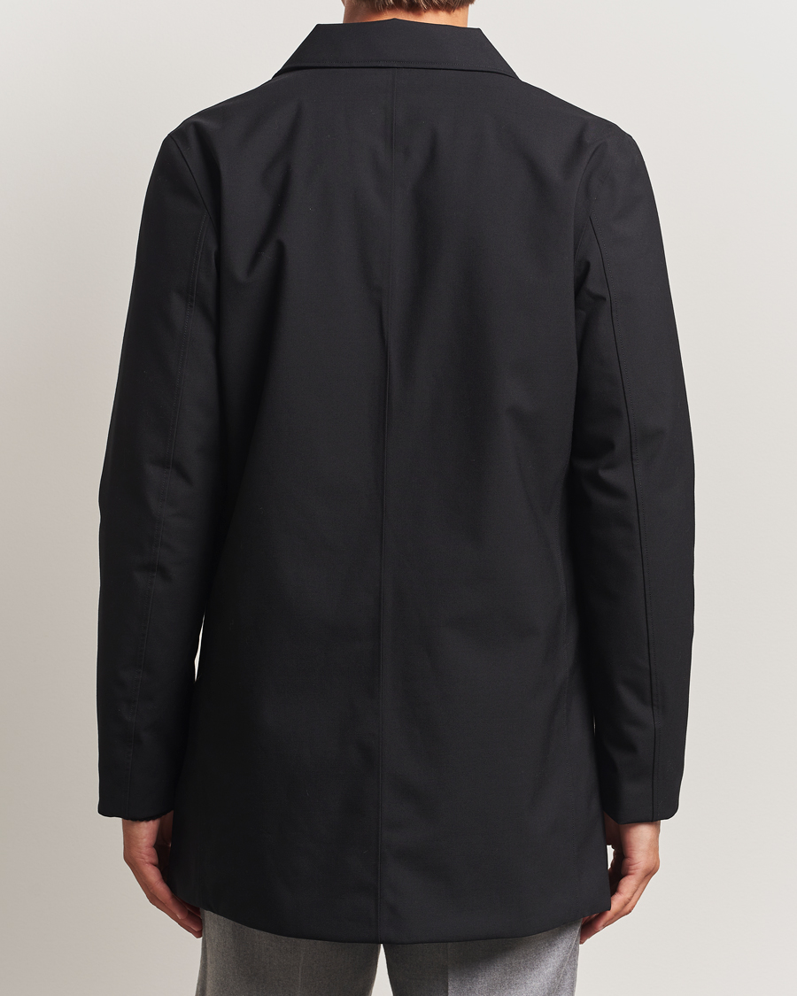 Uomini | Giacche | UBR | Regulator Coat Savile Black Wool