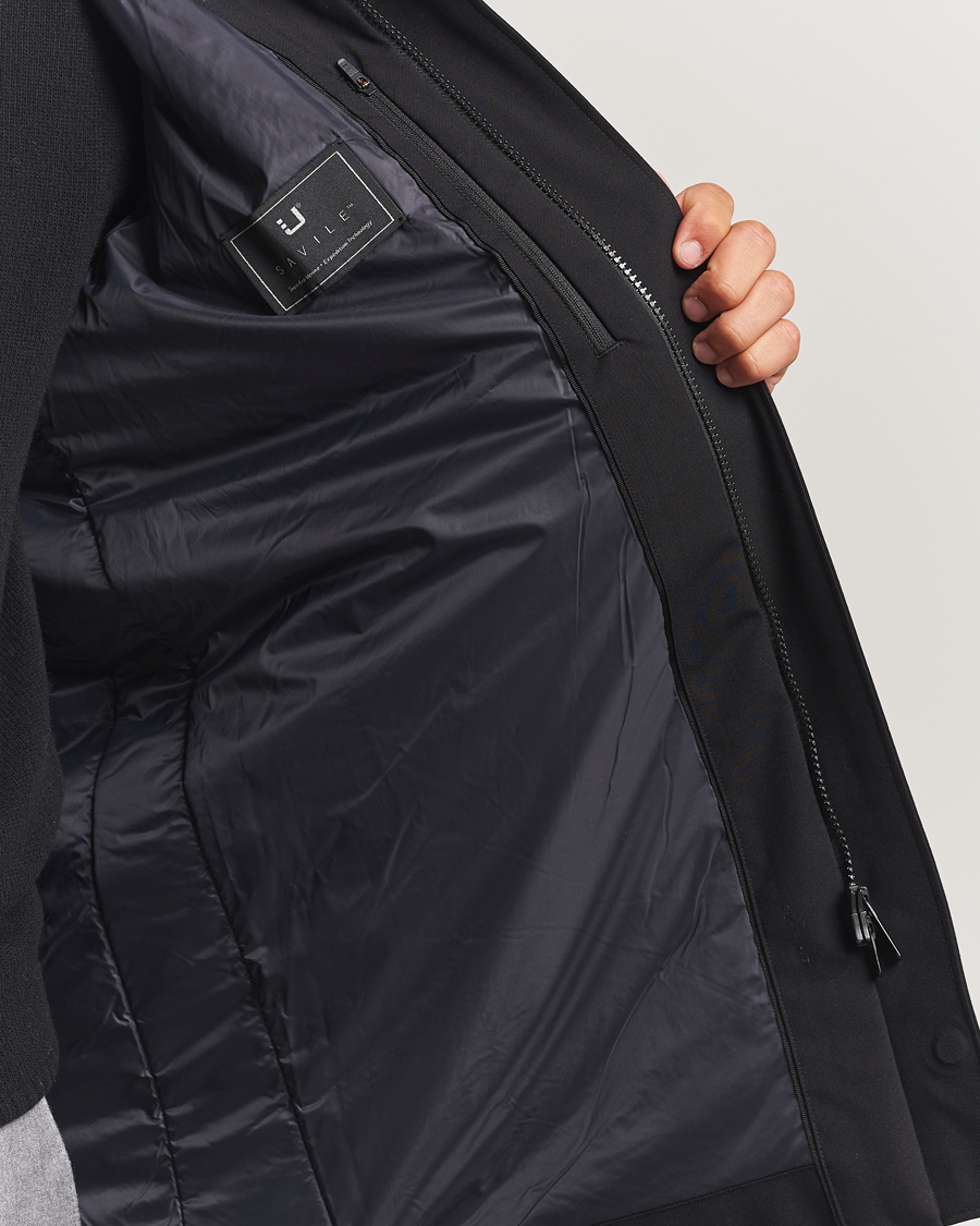 Uomini | Giacche | UBR | Regulator Coat Savile Black Wool