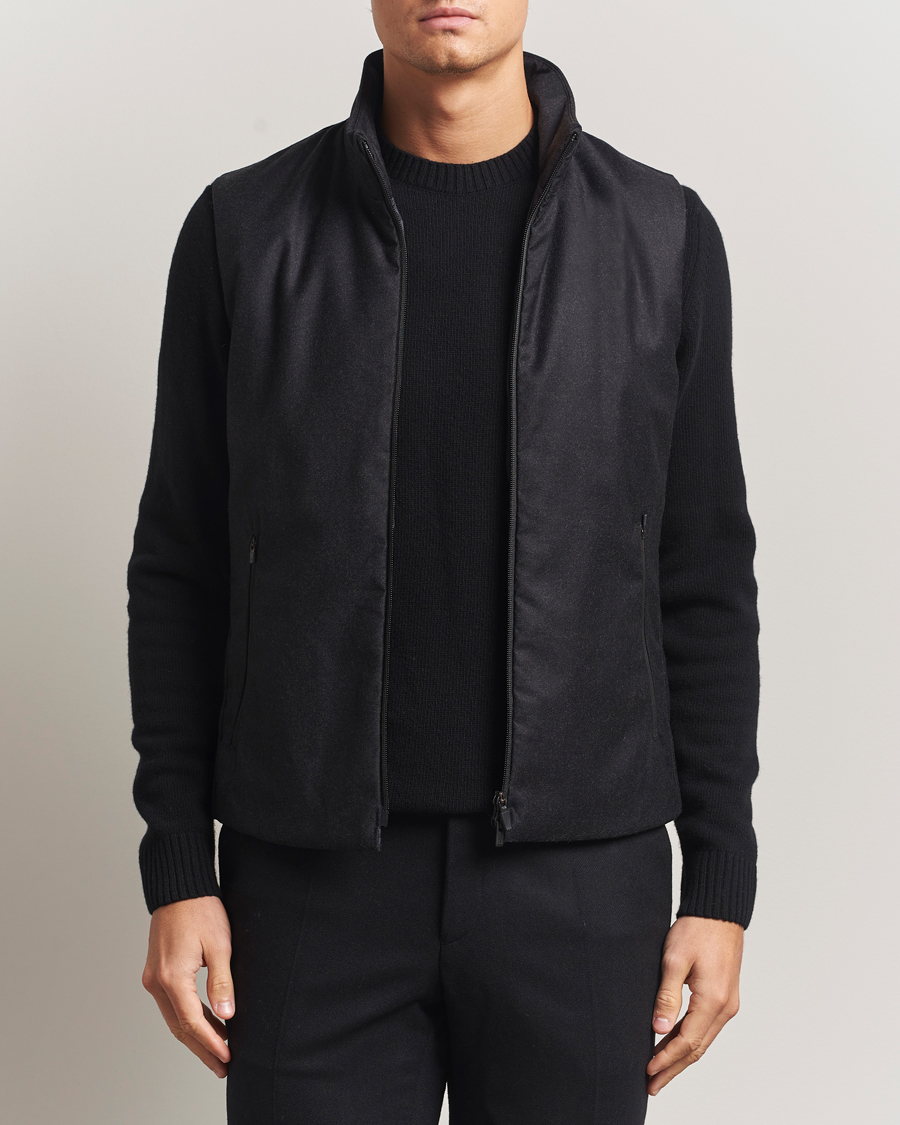 Uomini | Gilet | UBR | Raptor Lightweight Vest Savile Black Melange