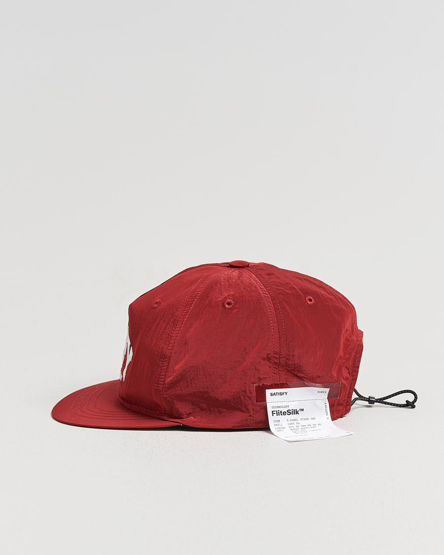 Uomini | Satisfy FliteSilk Running Cap Burgundy | Satisfy | FliteSilk Running Cap Burgundy
