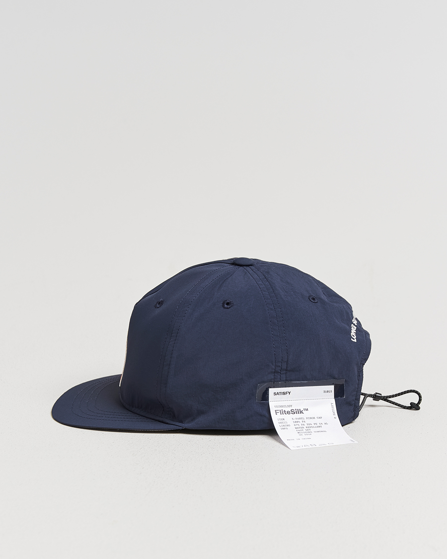 Uomini | Satisfy FliteSilk Running Cap Navy | Satisfy | FliteSilk Running Cap Navy