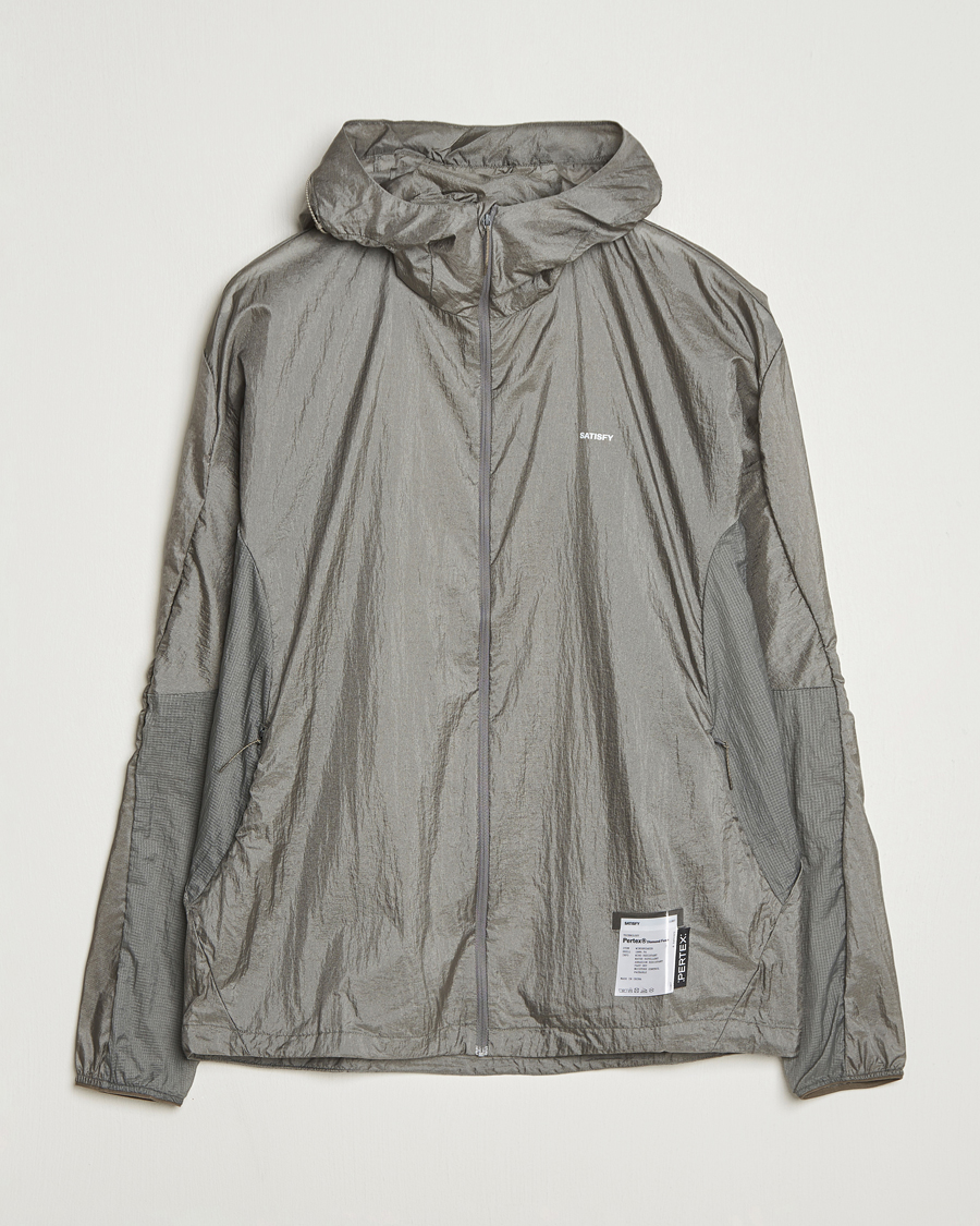 Uomini | Giacche | Satisfy | Pertex Diamond Fuse Windbreaker Shadow