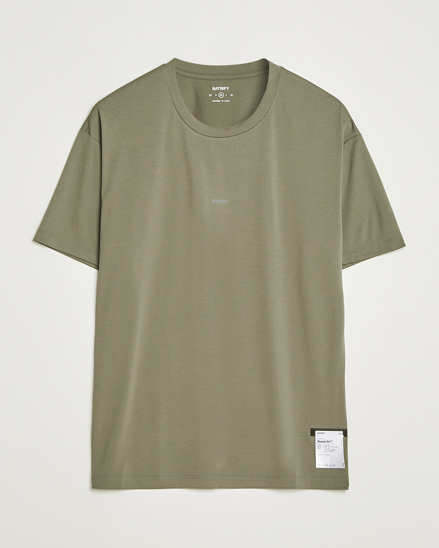 Uomini | T-shirt | Satisfy | AuraLite T-Shirt Dusty Olive