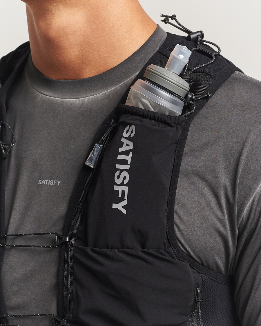 Uomini | Satisfy Justice Cordura Hydration Vest 5L Black | Satisfy | Justice Cordura Hydration Vest 5L Black