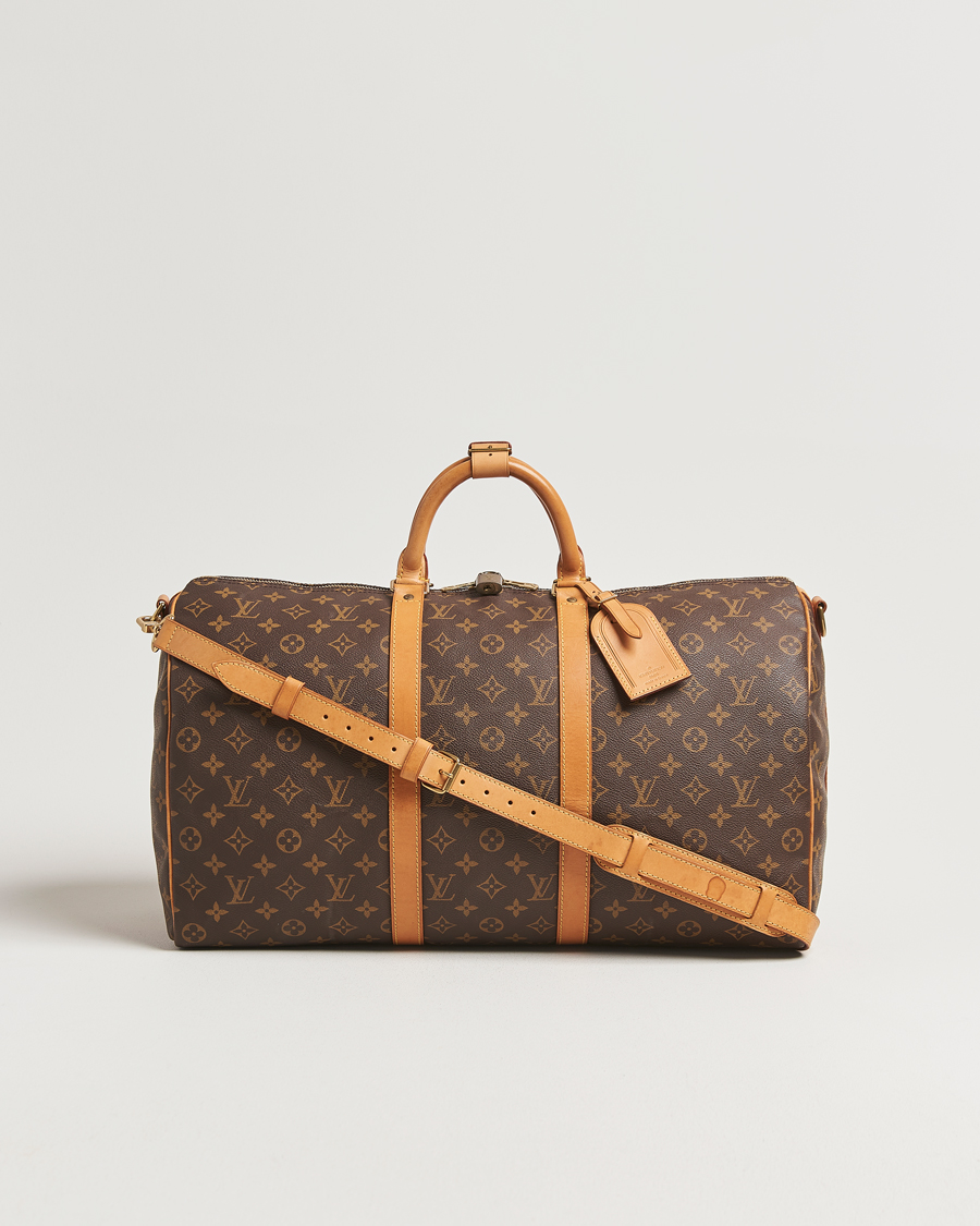Uomini | Pre-Owned & Vintage Bags | Louis Vuitton Pre-Owned | Keepall Bandoulière 50 Monogram