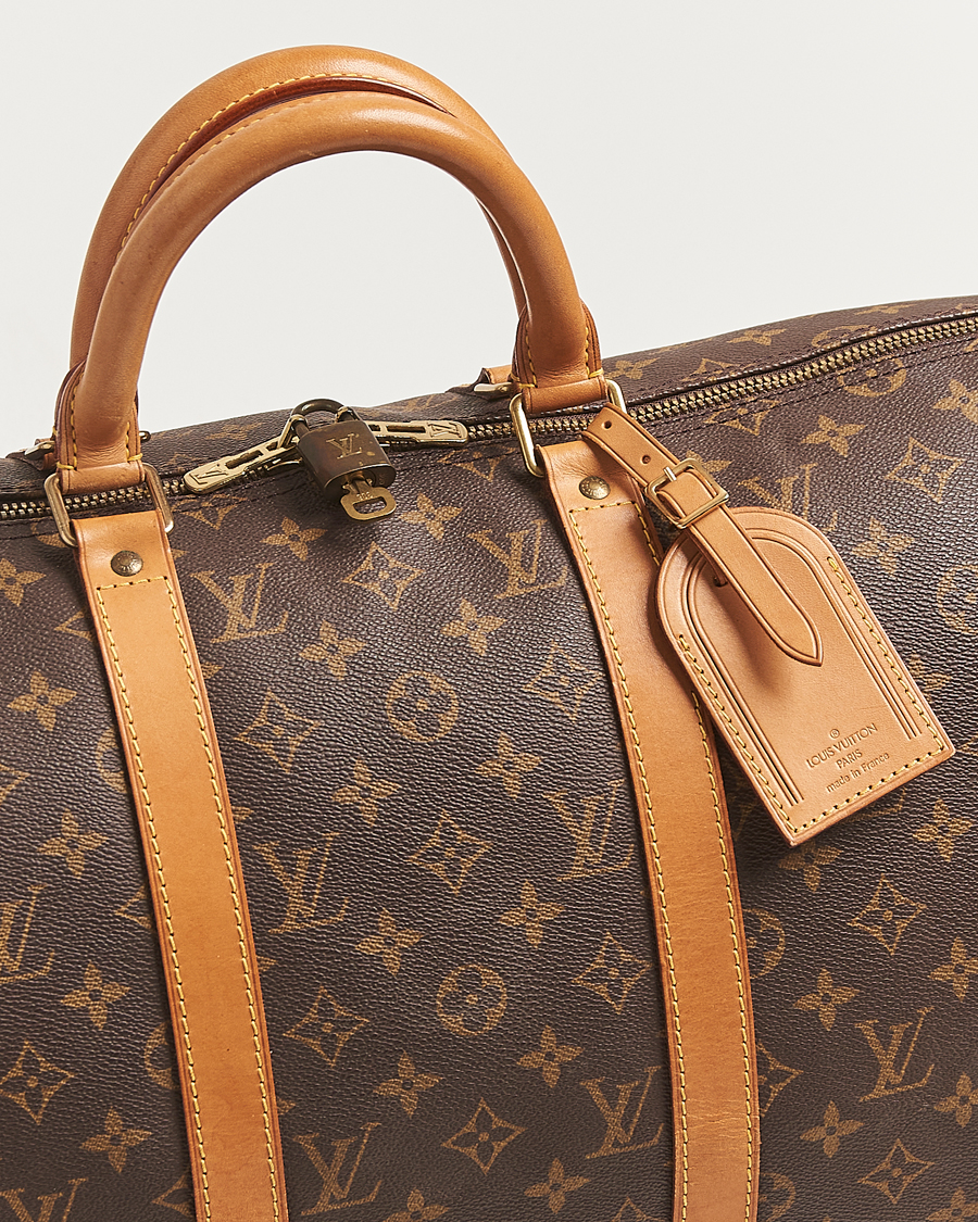 Uomini | Pre-Owned & Vintage Bags | Louis Vuitton Pre-Owned | Keepall Bandoulière 50 Monogram