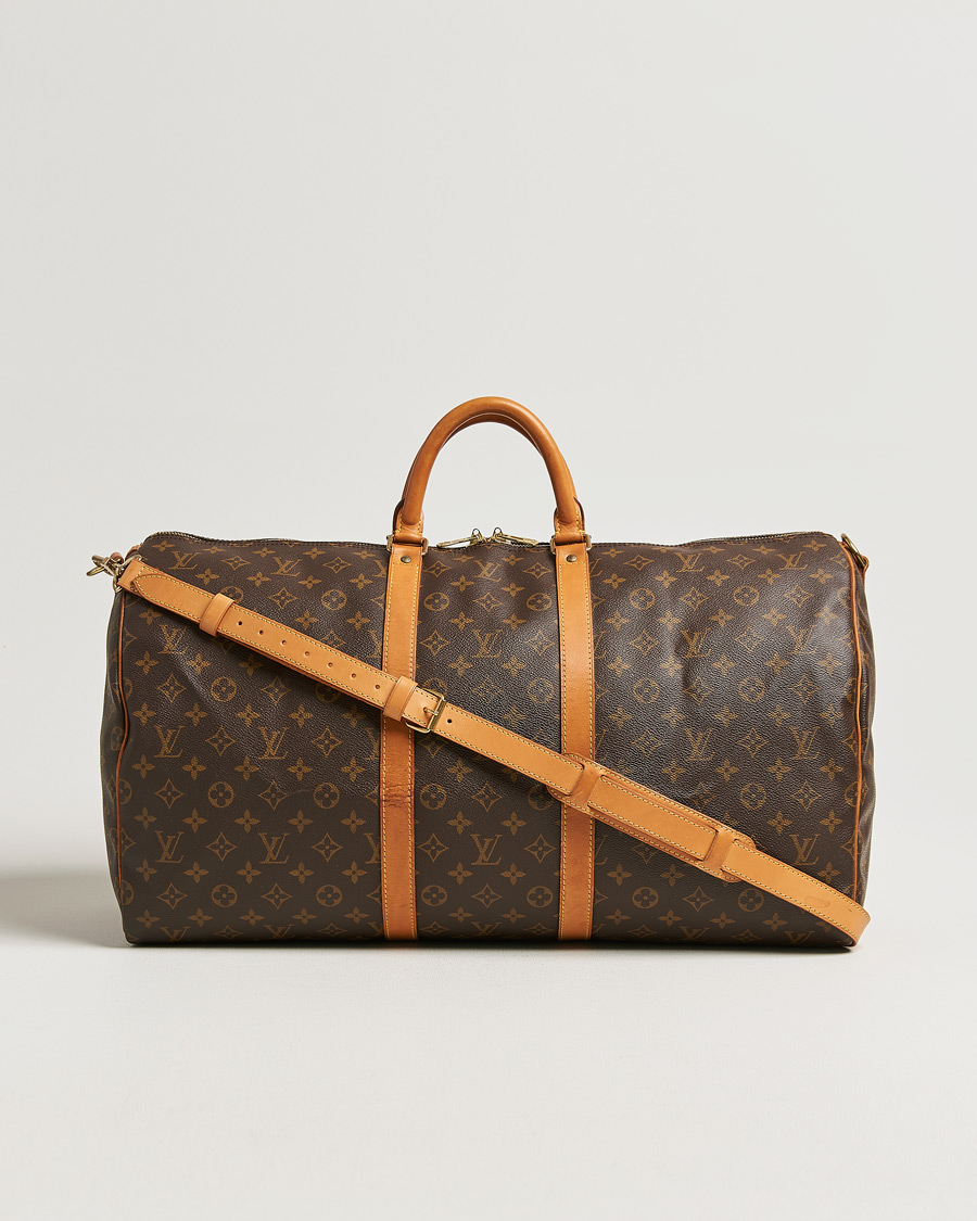 Uomini | Pre-Owned & Vintage Bags | Louis Vuitton Pre-Owned | Keepall Bandoulière 55 Monogram