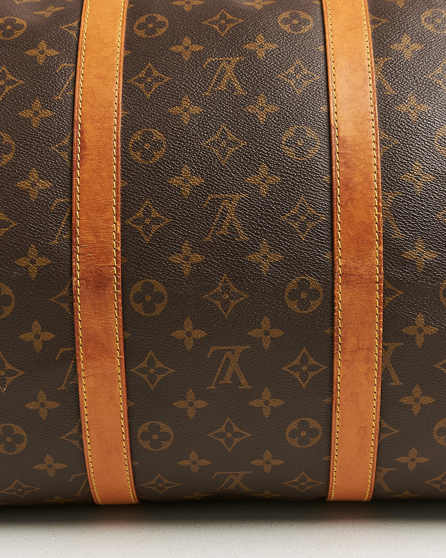 Uomini | Pre-Owned & Vintage Bags | Louis Vuitton Pre-Owned | Keepall Bandoulière 55 Monogram