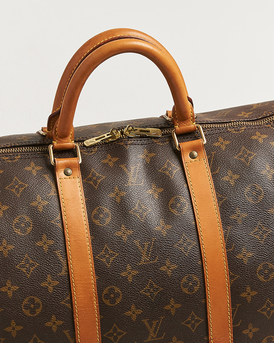 Uomini | Pre-Owned & Vintage Bags | Louis Vuitton Pre-Owned | Keepall Bandoulière 55 Monogram