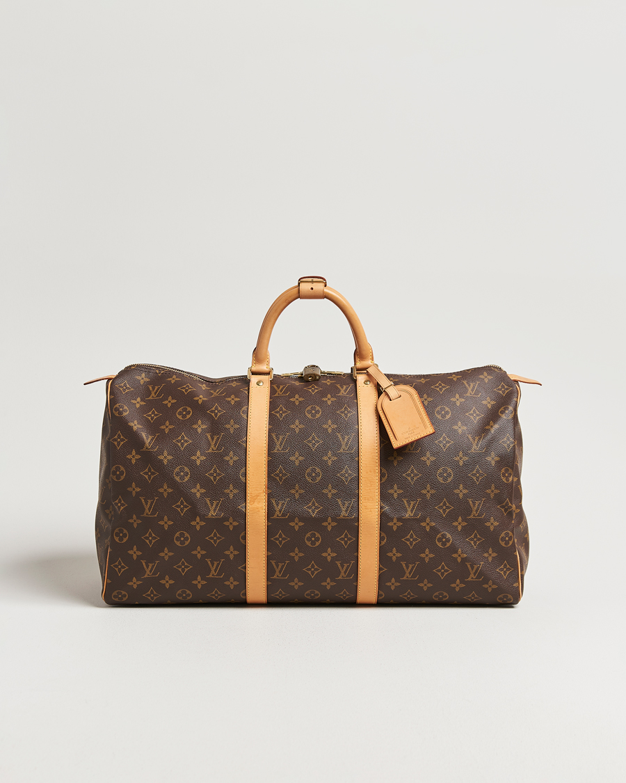 Uomini | Pre-Owned & Vintage Bags | Louis Vuitton Pre-Owned | Keepall 50 Monogram
