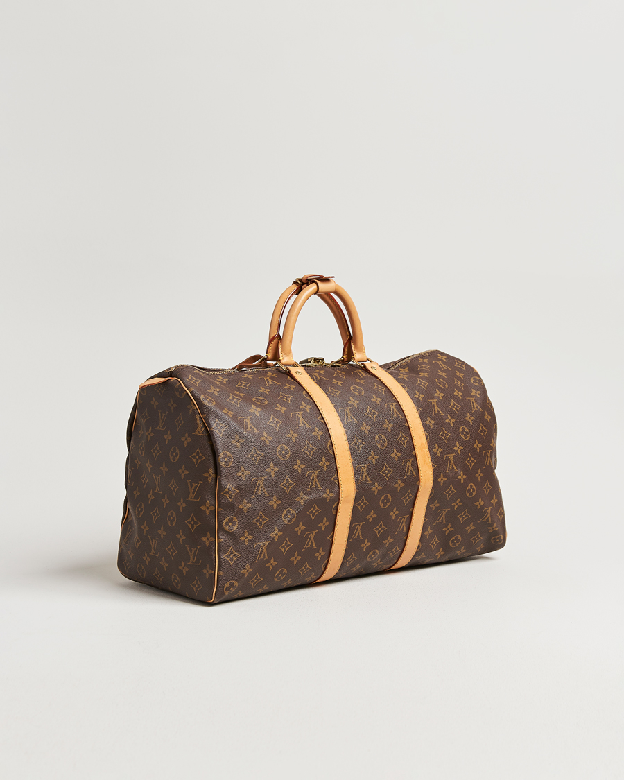 Uomini | Pre-Owned & Vintage Bags | Louis Vuitton Pre-Owned | Keepall 50 Monogram