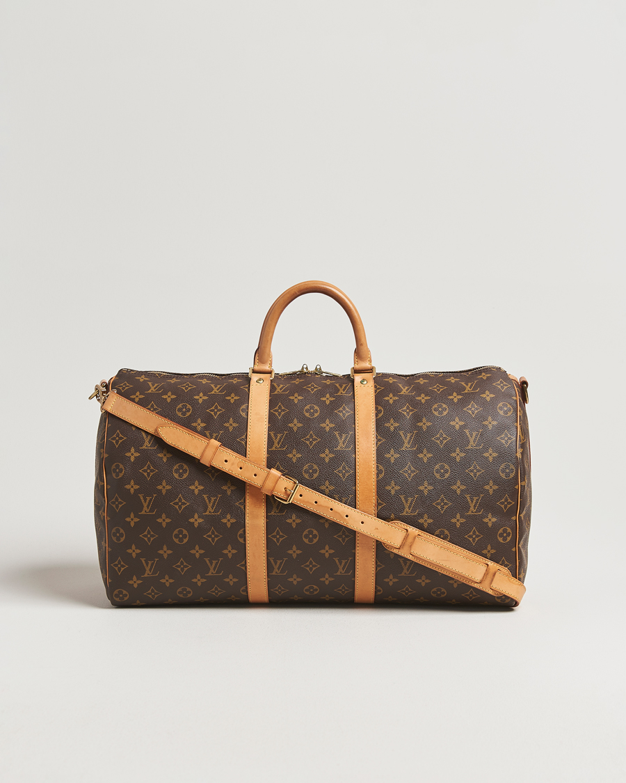 Uomini | Louis Vuitton Pre-Owned Keepall Bandoulière 50 Monogram | Louis Vuitton Pre-Owned | Keepall Bandoulière 50 Monogram