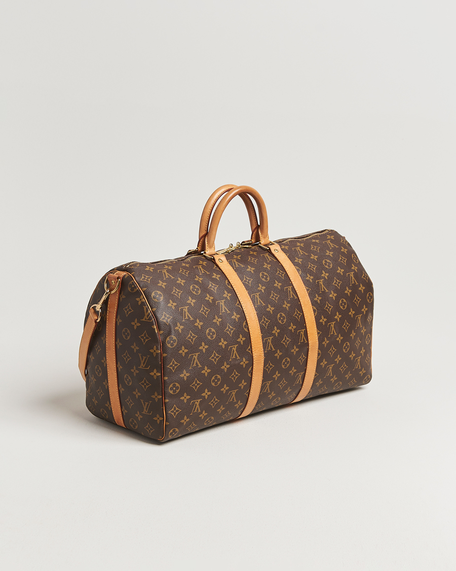 Uomini | Louis Vuitton Pre-Owned Keepall Bandoulière 50 Monogram | Louis Vuitton Pre-Owned | Keepall Bandoulière 50 Monogram