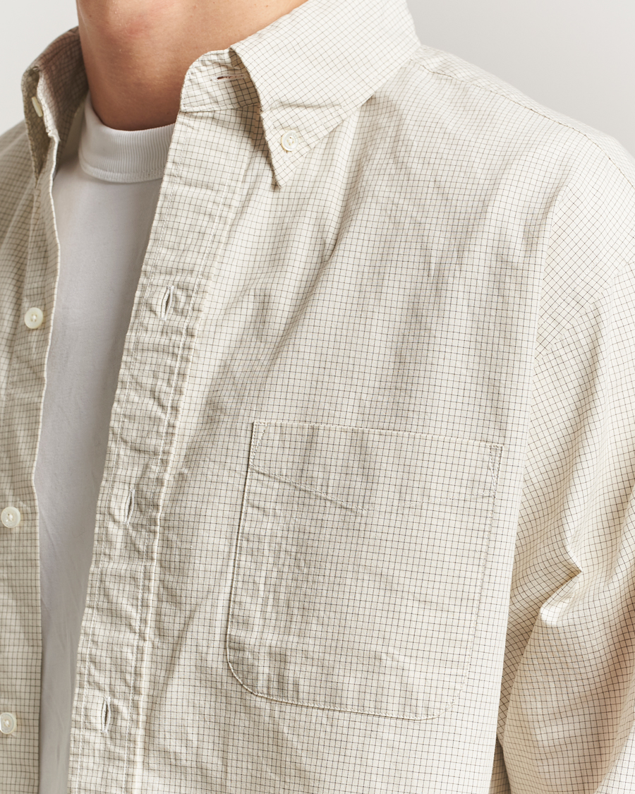 Uomini | Camicie | BEAMS PLUS | Button Down Shirt White Plaid