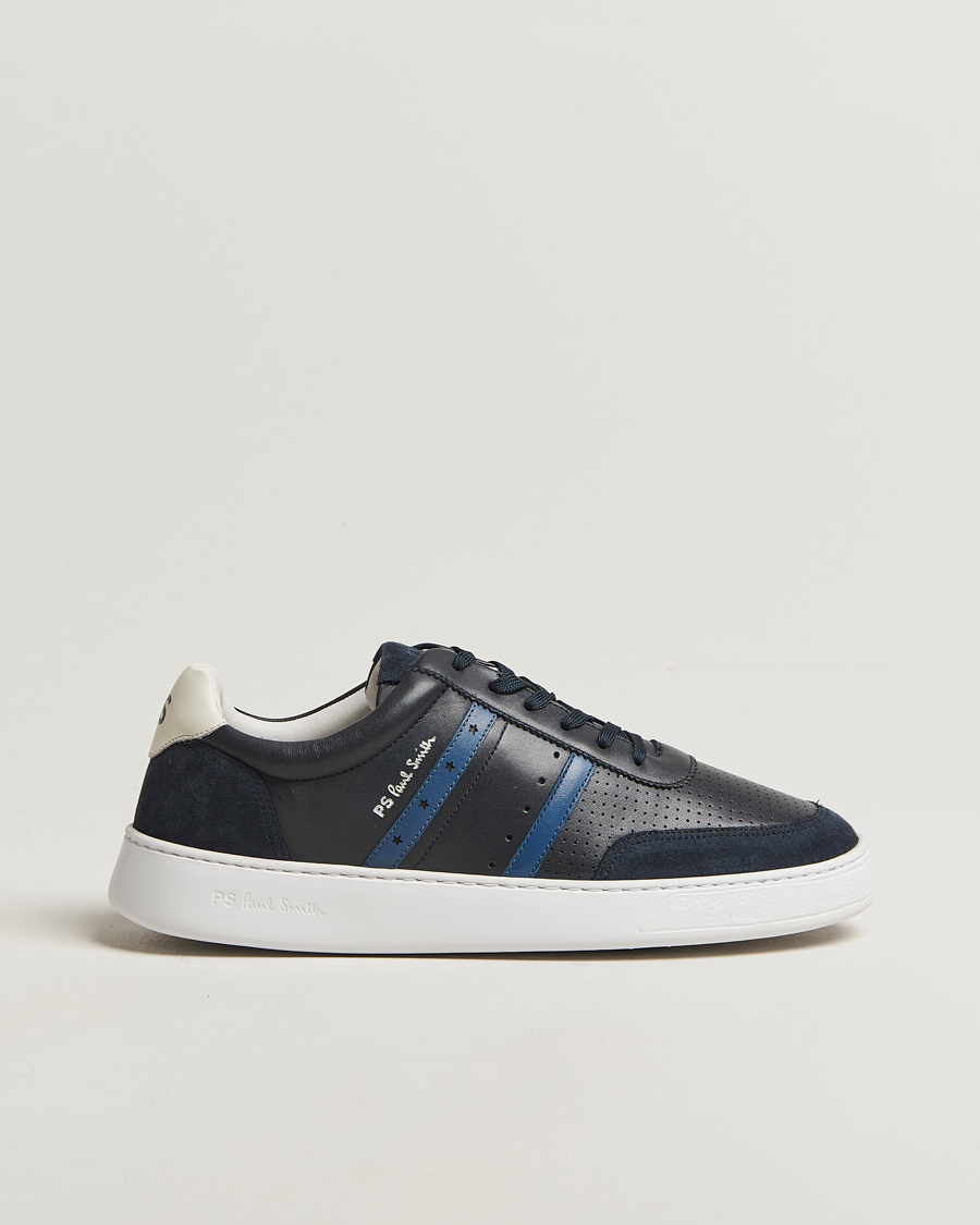 Uomini | Sneakers | PS Paul Smith | Birch Leather/Suede Sneaker Blue