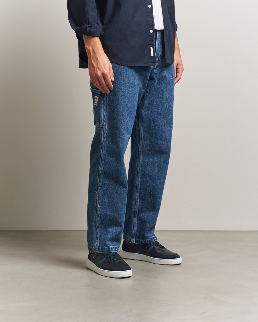 Uomini | Sneakers | PS Paul Smith | Birch Leather/Suede Sneaker Blue