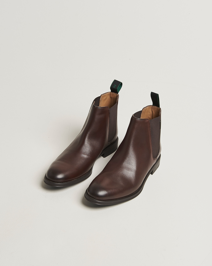 Uomini | PS Paul Smith Augustus Leather Chelsea Boot Brown | PS Paul Smith | Augustus Leather Chelsea Boot Brown