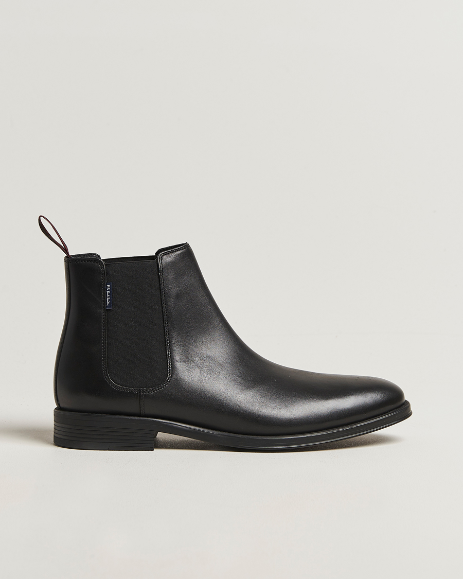 Uomini | PS Paul Smith Augustus Leather Chelsea Boot Black | PS Paul Smith | Augustus Leather Chelsea Boot Black