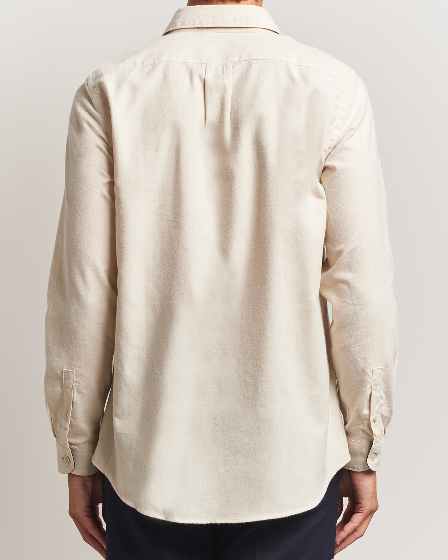 Uomini | Camicie | PS Paul Smith | Brushed Cotton/Wool Shirt Off White