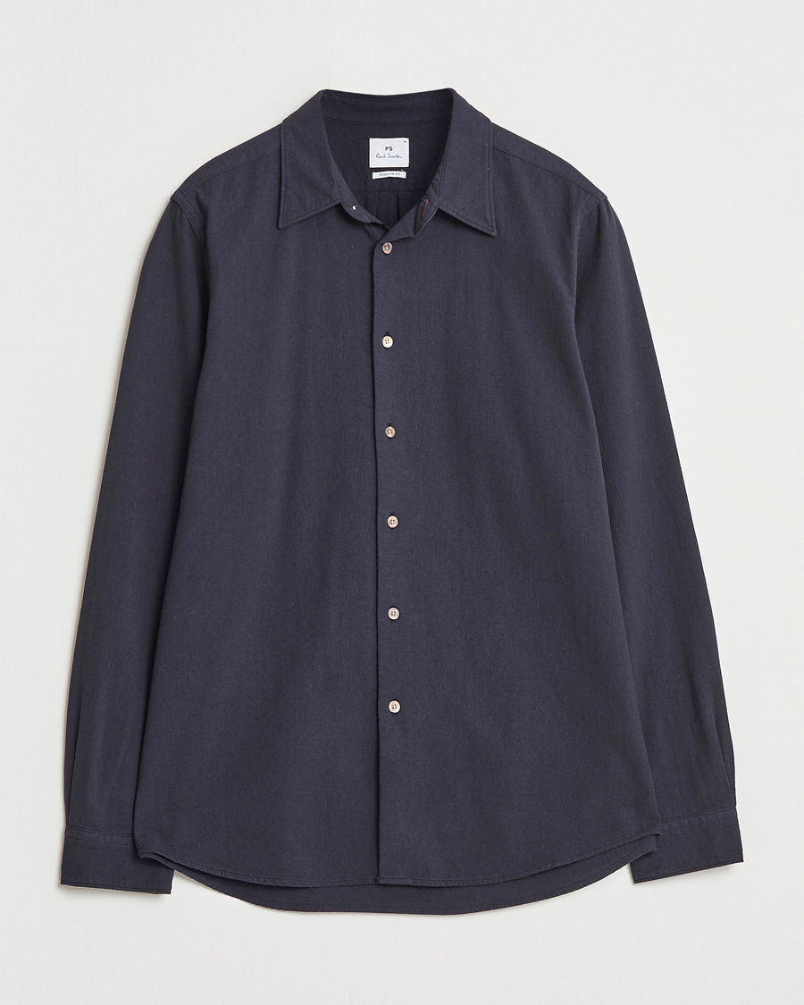 Uomini | Camicie | PS Paul Smith | Cotton Safari Shirt Blue
