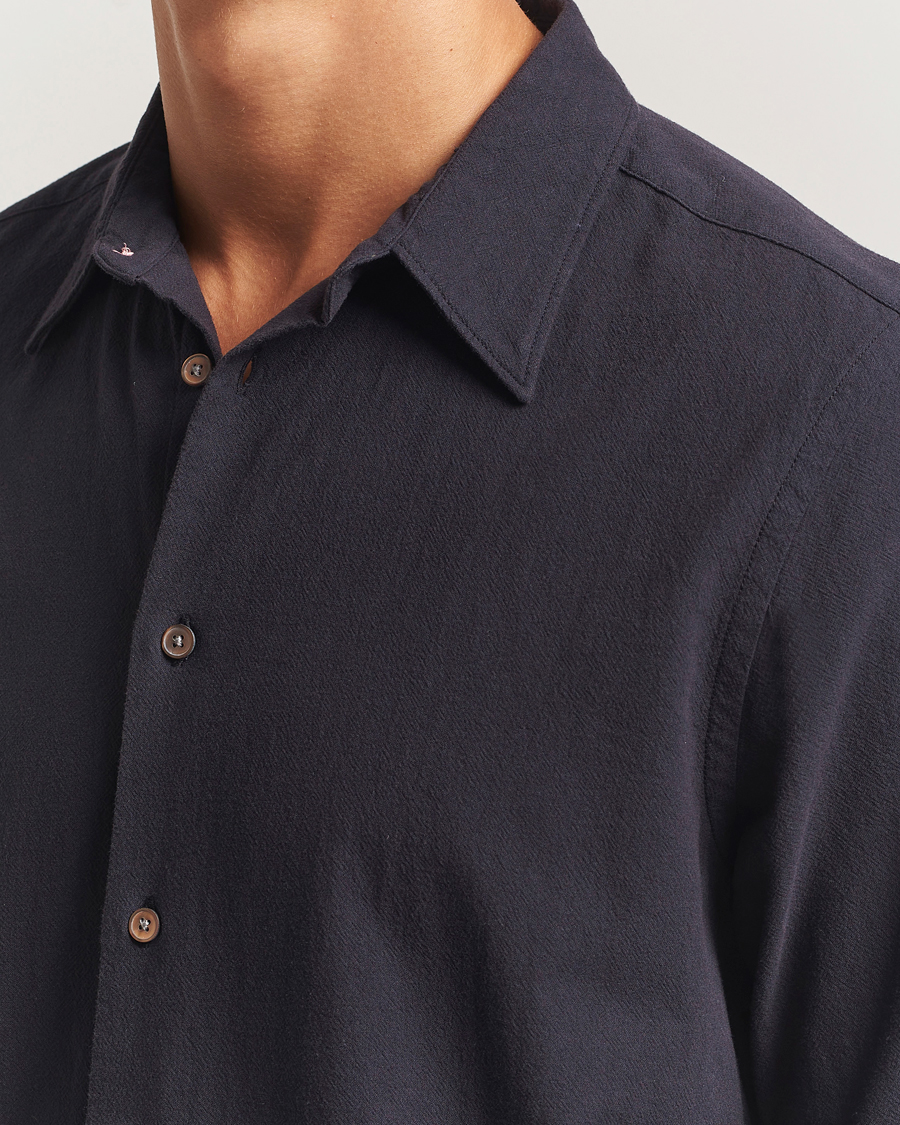 Uomini | Camicie | PS Paul Smith | Cotton Safari Shirt Blue