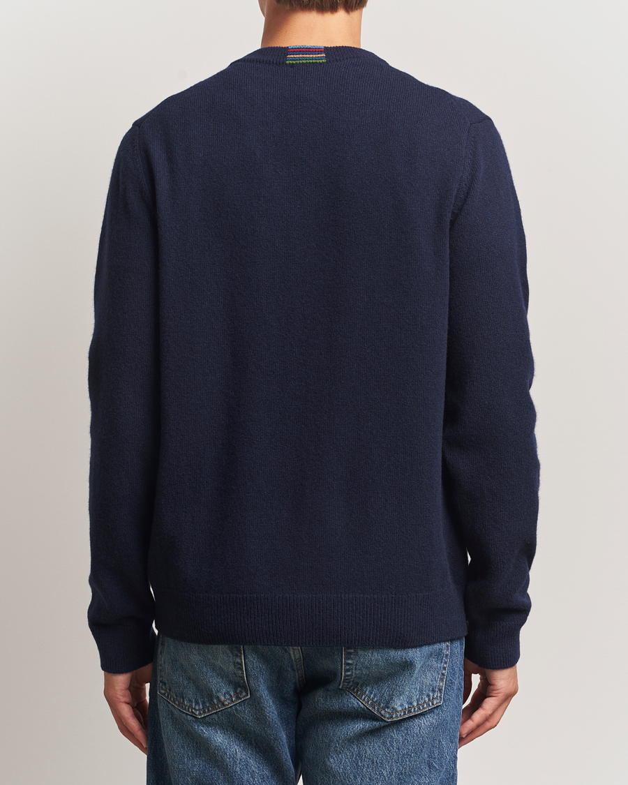 Uomini | Maglieria | PS Paul Smith | Merino Knitted Cardigan Blue