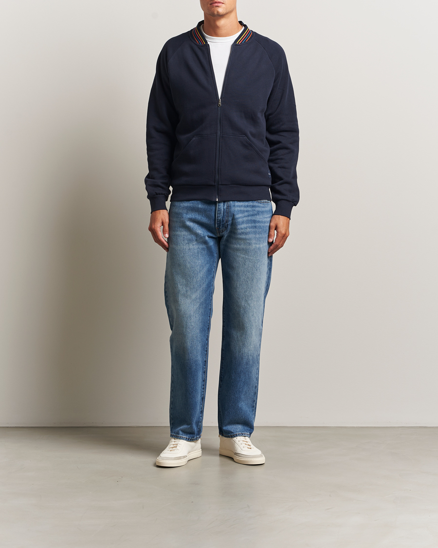 Uomini | Maglieria | Paul Smith | Artist Rib Full Zip Navy