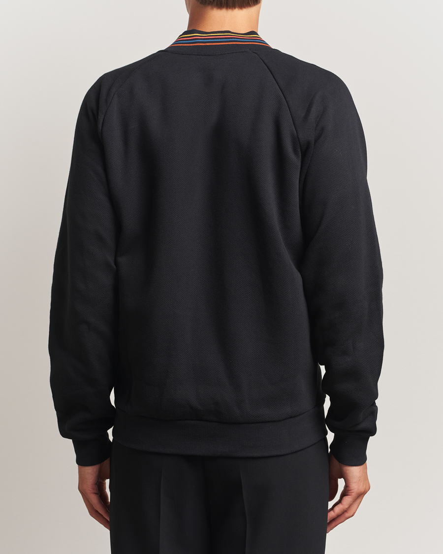 Uomini | Maglieria | Paul Smith | Artist Rib Full Zip Black