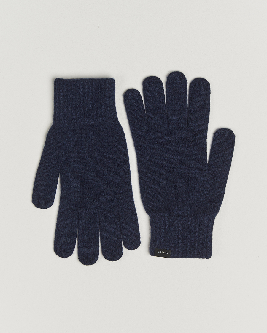 Uomini | Paul Smith Cashmere Glove Navy | Paul Smith | Cashmere Glove Navy