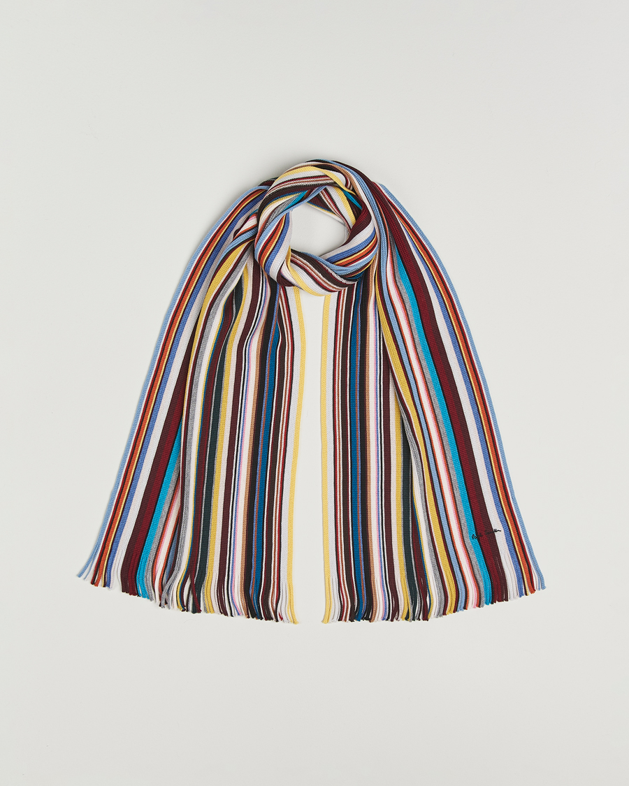 Uomini | Paul Smith Merino Wool Signature Scarf Multi | Paul Smith | Merino Wool Signature Scarf Multi