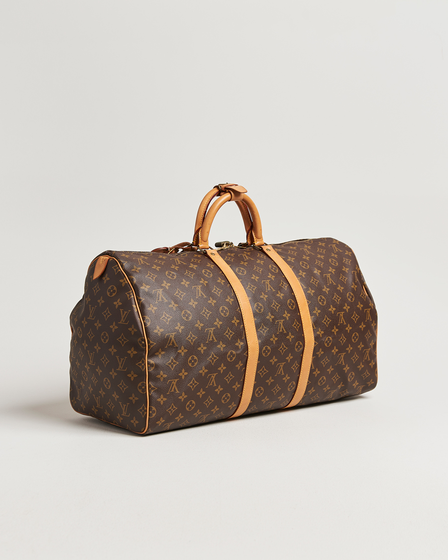 Uomini | Pre-Owned & Vintage Bags | Louis Vuitton Pre-Owned | Keepall 55 Monogram