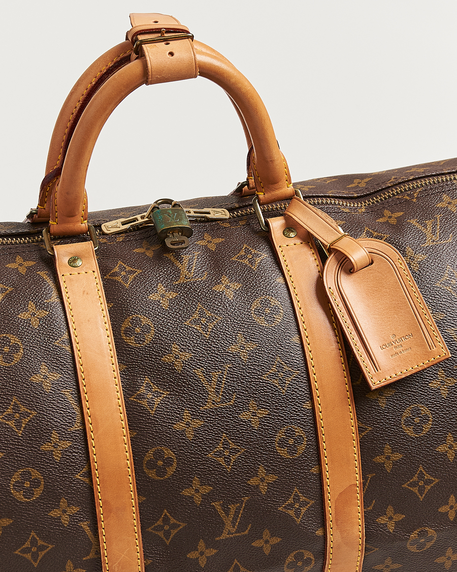 Uomini | Pre-Owned & Vintage Bags | Louis Vuitton Pre-Owned | Keepall 55 Monogram