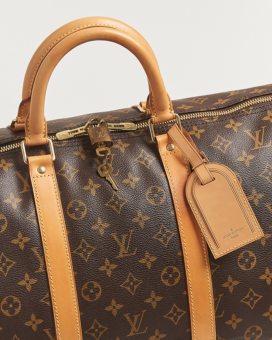 Uomini | Louis Vuitton Pre-Owned Keepall Bandoulière 55 Monogram | Louis Vuitton Pre-Owned | Keepall Bandoulière 55 Monogram