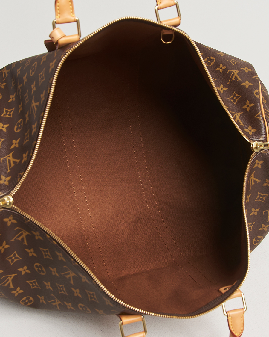 Uomini | Louis Vuitton Pre-Owned Keepall Bandoulière 55 Monogram | Louis Vuitton Pre-Owned | Keepall Bandoulière 55 Monogram