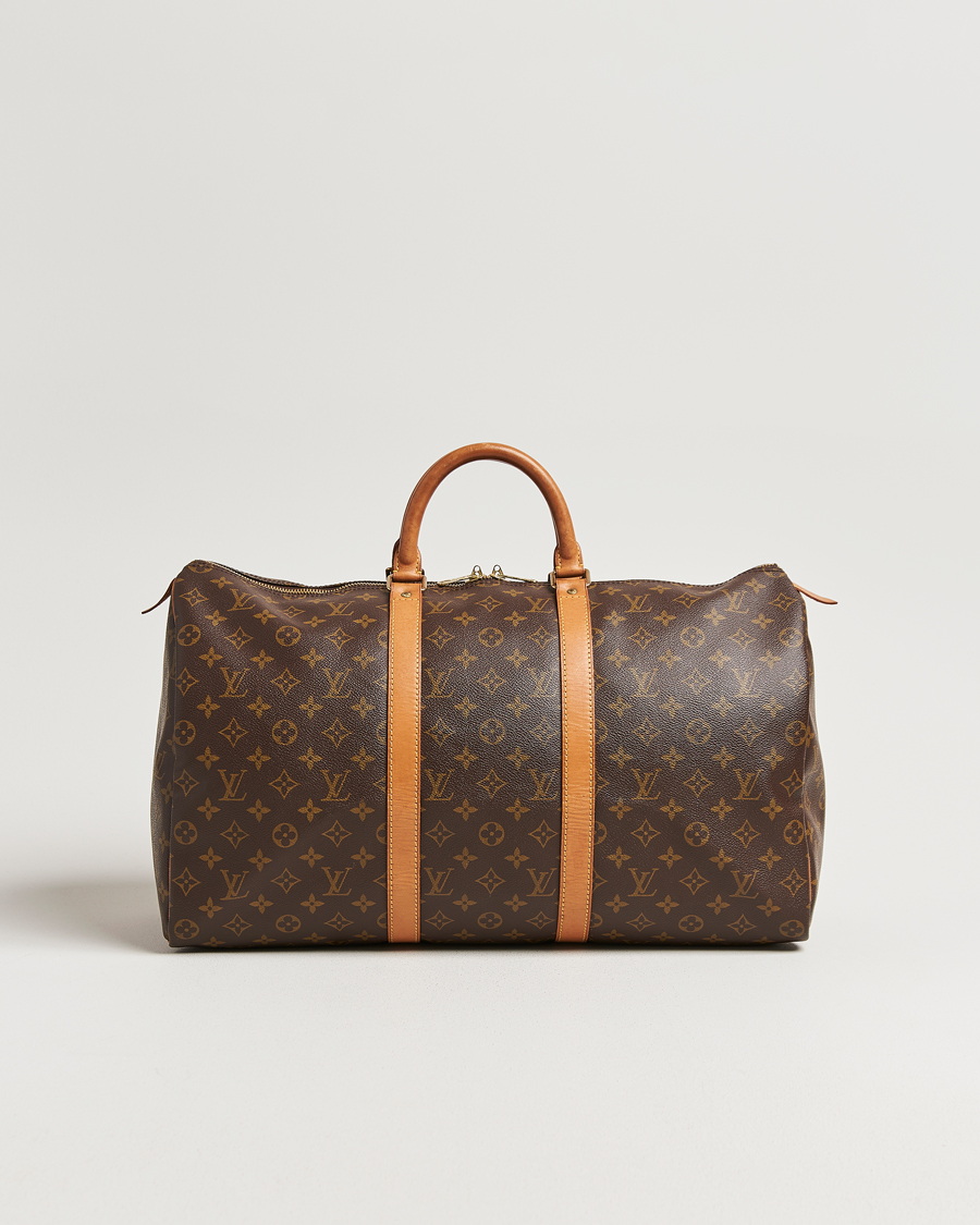 Uomini | Pre-Owned & Vintage Bags | Louis Vuitton Pre-Owned | Keepall 50 Monogram