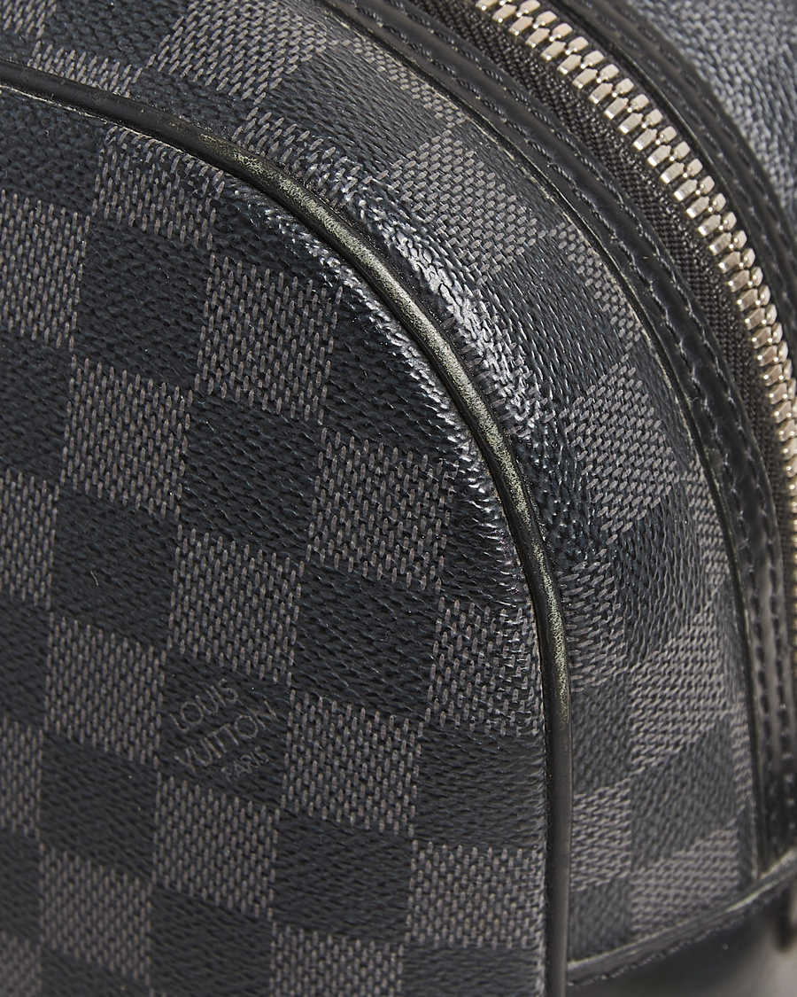 Uomini | Pre-Owned & Vintage Bags | Louis Vuitton Pre-Owned | Jorn Porte Documents Damier Graphite